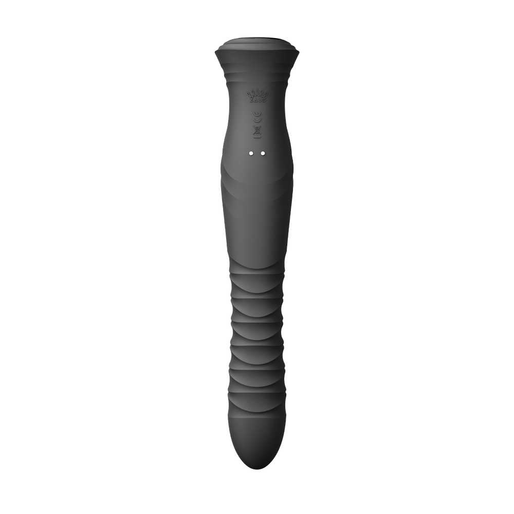 ZALO MOSE 2 – Rabbit-Vibrator mit Stoßfunktion – Schwarz