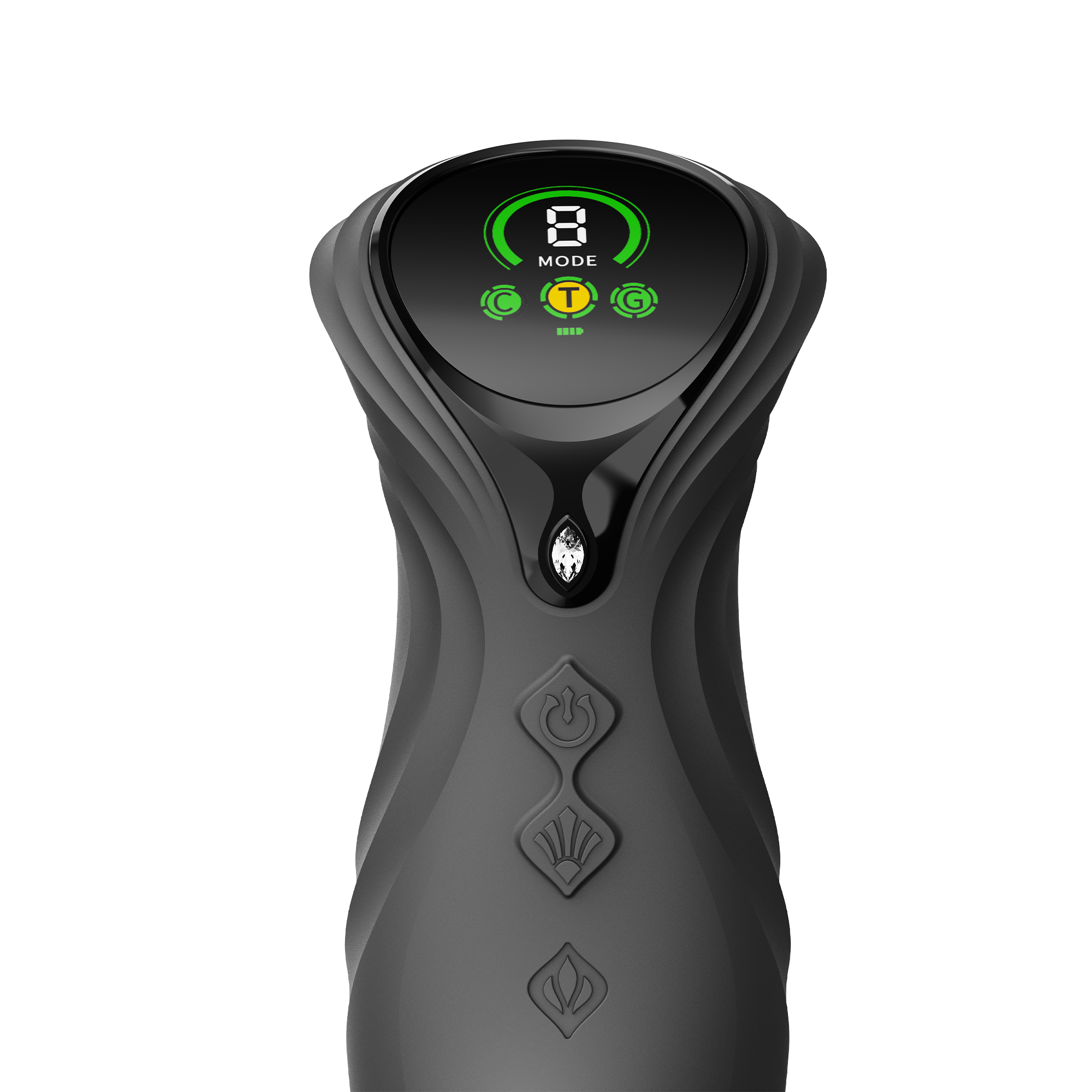ZALO MOSE 2 – Rabbit-Vibrator mit Stoßfunktion – Schwarz