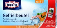 Toppits Gefrierbeutel 1 l, 40 er