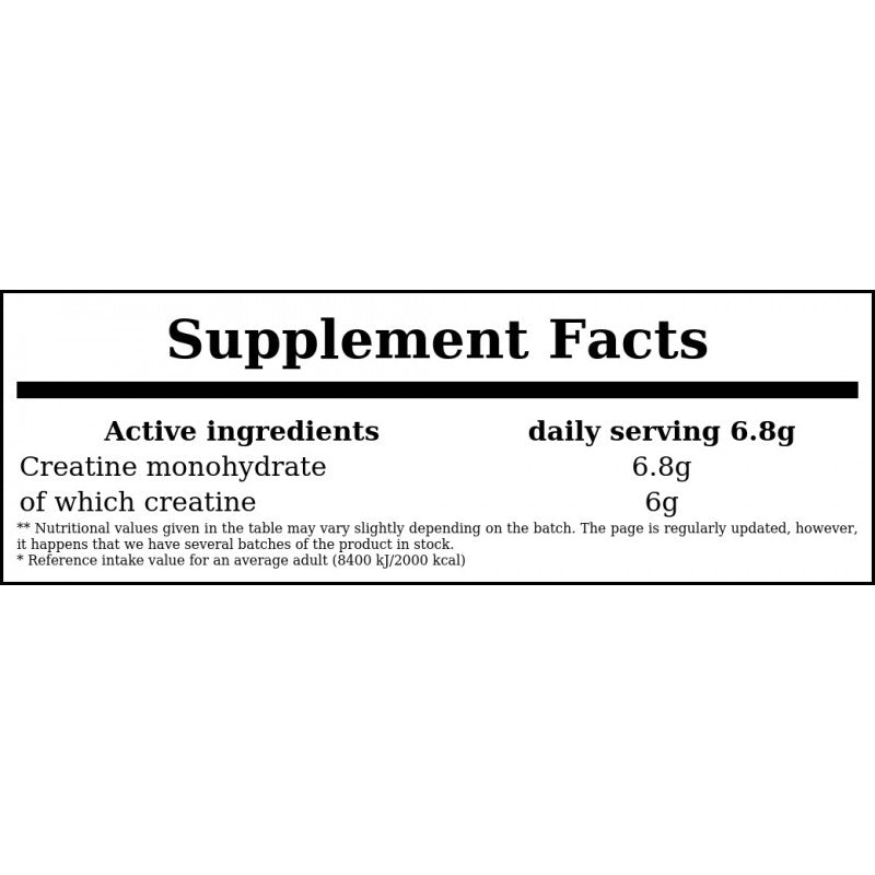 Creatine Monohydrate Creapure CRM+ - 400g