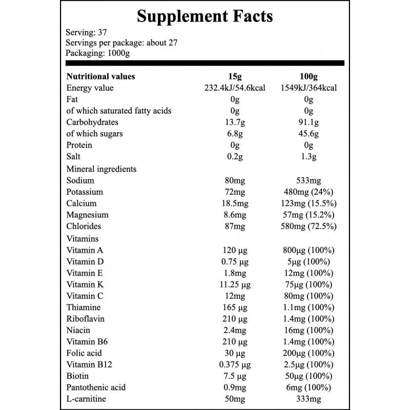 Hot Sport Drink - 1000g - Lemon