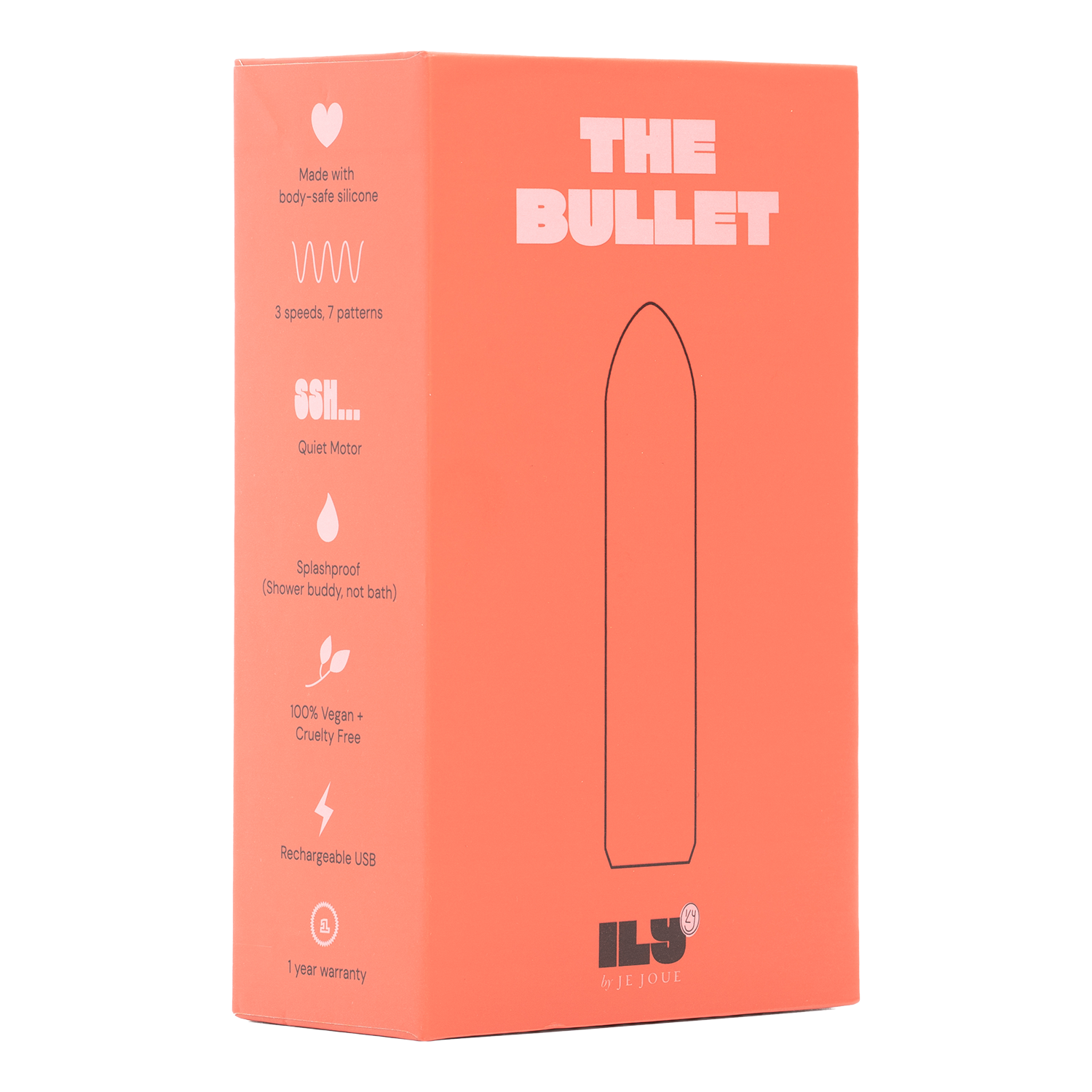 2: ILY - The Bullet - Bullet Vibrator - Pink