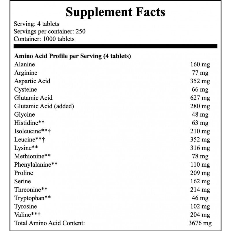 Amino 5600 - 1000tabs.