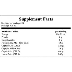 Oil MCT - 400ml