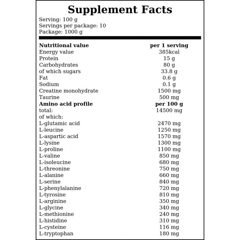 Gain Bolic 6000 - 1000g - Vanilla