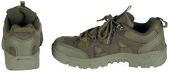 Halbschuhe, "Commando", oliv