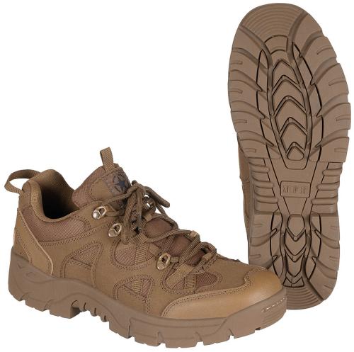 Halbschuhe, "Commando", coyote tan