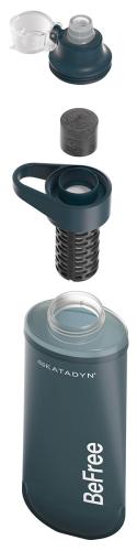 Wasserfilter, Katadyn, "BeFree AC", 0,5 l, blau