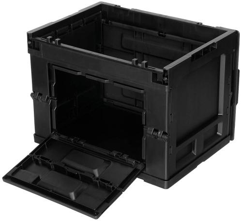 Box, Kunststoff, faltbar, 20 l, schwarz