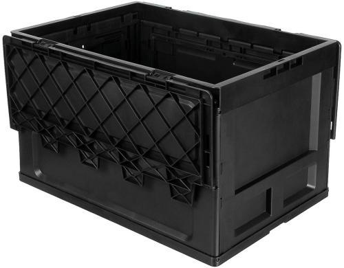 Box, Kunststoff, faltbar, 60 l, schwarz
