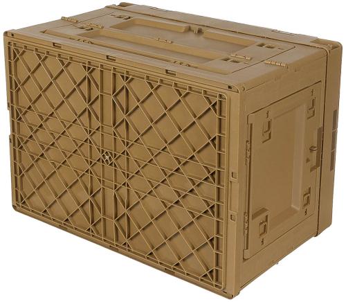 Box, Kunststoff, faltbar, 60 l, khaki