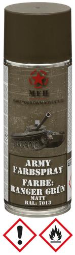 Army Farbspray, RANGER GRÜN, matt, 400 ml