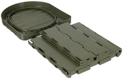 Campingtoilette, faltbar, oliv
