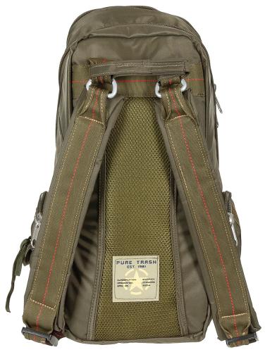 Rucksack, "PT", klein, Karabinerhaken, oliv