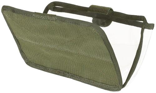 Karten-/Tablet-Tasche, klappbar, oliv