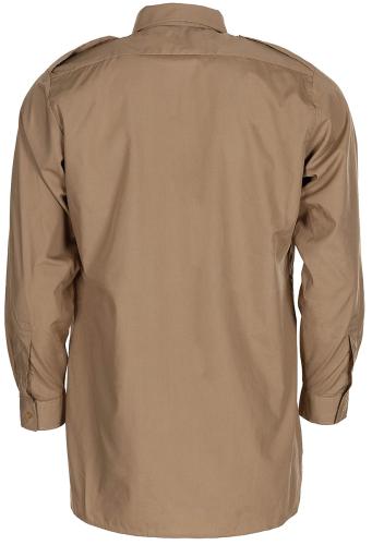 Holl. Feldhemd, khaki, langarm, gebr.
