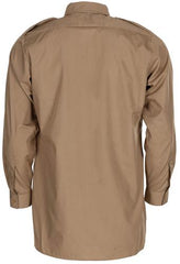 Holl. Feldhemd, khaki, langarm, gebr.