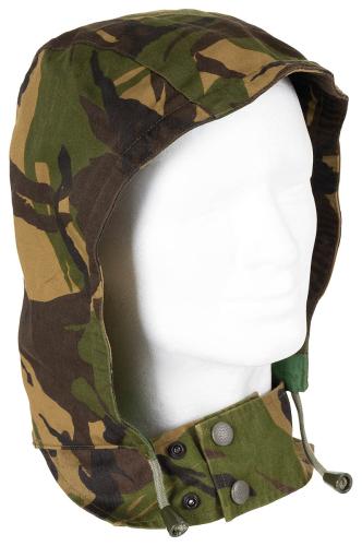 Holl. Kapuze, für Parka, tarn, gebr.