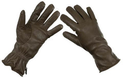Brit. Lederhandschuhe, braun, "MK II Combat", gefütt., neuw.