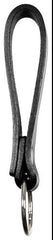 Lederschlaufe, 10 cm, mit Metallring, neuw.