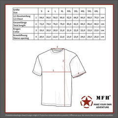US T-Shirt, halbarm, schwarz, 170 g/m²