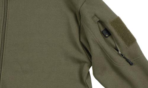 Sweatjacke, "Tactical", oliv