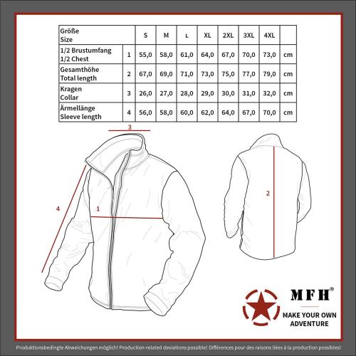 Sweatjacke, "Tactical", oliv