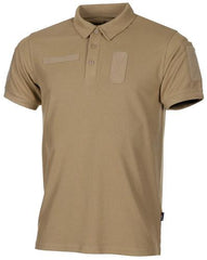 Poloshirt, "Tactical", Coolmax, coyote tan