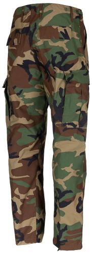 US Kampfhose, BDU, Rip Stop, woodland