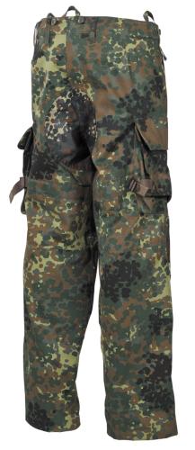 BW Kampfhose, Einsatz/Übung, flecktarn