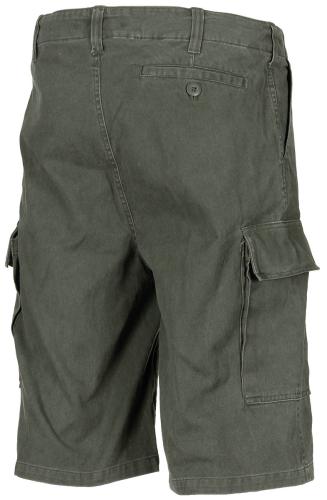 BW Moleskin Bermuda, oliv-stonewashed