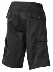 US Bermuda, BDU, schwarz, mit Seitentaschen