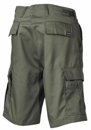 US Bermuda, BDU, oliv, mit Seitentaschen