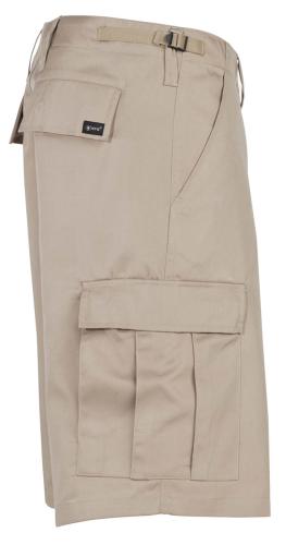 US Bermuda, BDU, khaki, mit Seitentaschen