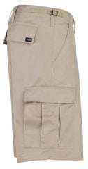 US Bermuda, BDU, khaki, mit Seitentaschen