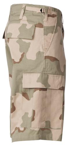 US Bermuda, BDU, Rip Stop, 3 Farben desert