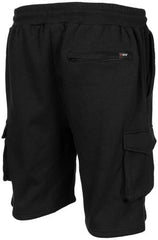 Bermuda, "Jogger", schwarz