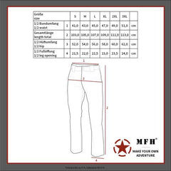 Tactical Hose, "Attack", Teflon, Rip Stop, oliv