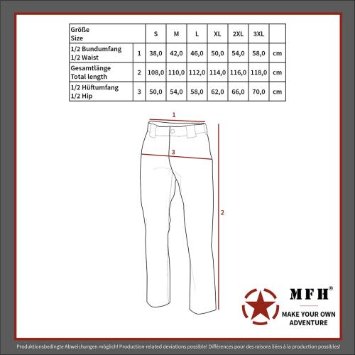 Softshell Hose, "Allround", schwarz