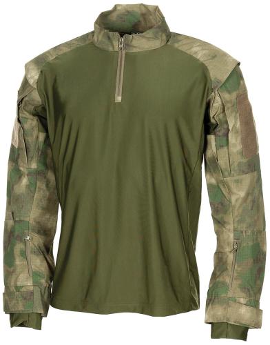 US Tactical Hemd, langarm, HDT-camo FG