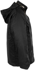 US Feldjacke M65, schwarz, m. auskn. Steppfutter