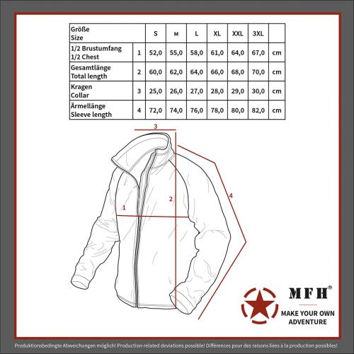 US Unterziehjacke, "Tactical", coyote tan