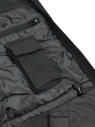 Softshell Jacke, "High Defence", schwarz