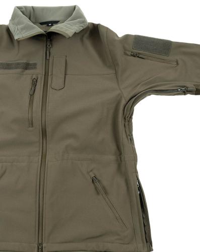 Softshell Jacke, "High Defence", oliv