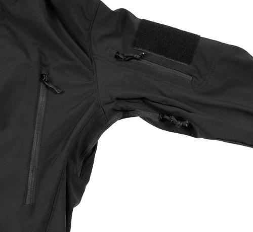 Softshell Jacke, "Scorpion", schwarz