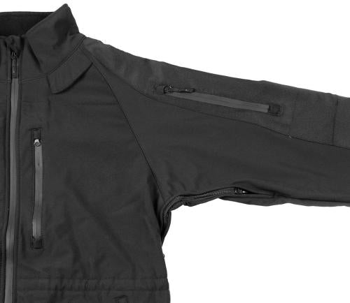 Softshell Jacke, "Protect", schwarz