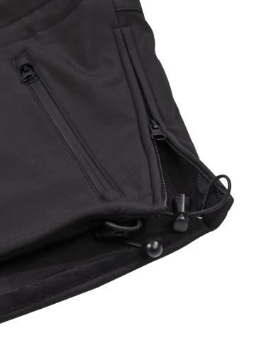 Softshell Jacke, "Protect", schwarz