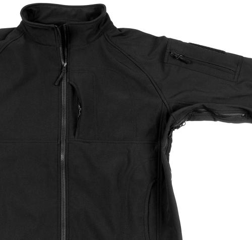 Softshell Jacke, "Liberty", schwarz