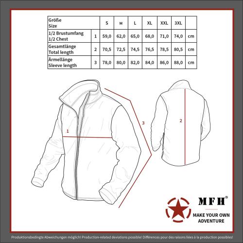 Softshell Jacke, "Liberty", schwarz