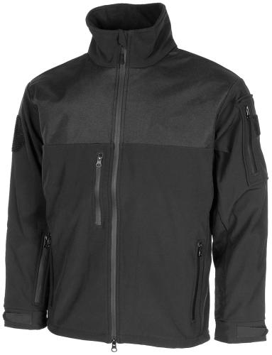 Softshell Jacke, "Australia", schwarz